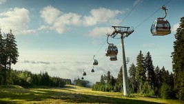 Cable car and scooter rental open daily 