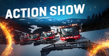 Action show - noční lyžařská show