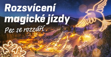 Rozsvícení magické jízdy