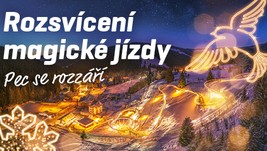 Rozsvícení magické jízdy