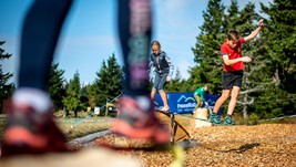 Rovnováhu potrénujte v slackline parku