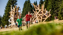 Dominantou Herní krajiny je paroží padlého jelena